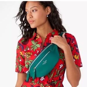 Kate Spade Chelsea Belt Bag/ Fanny Pack (Green)